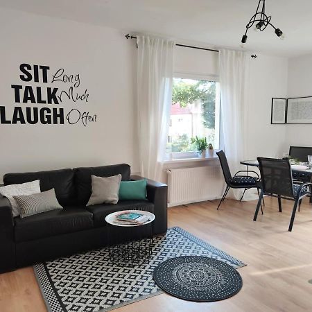 Apartament W Sasiedztwie Lasu 1800M Od Morza Zoppot Exterior foto