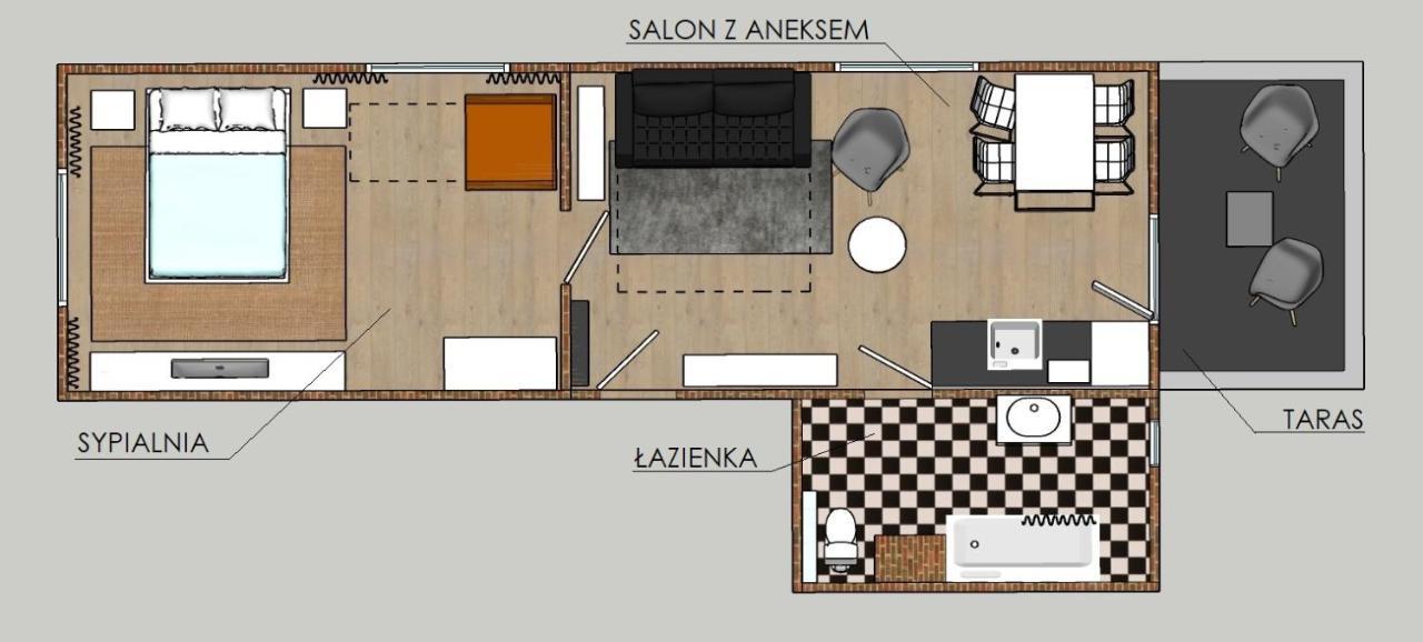 Apartament W Sasiedztwie Lasu 1800M Od Morza Zoppot Exterior foto